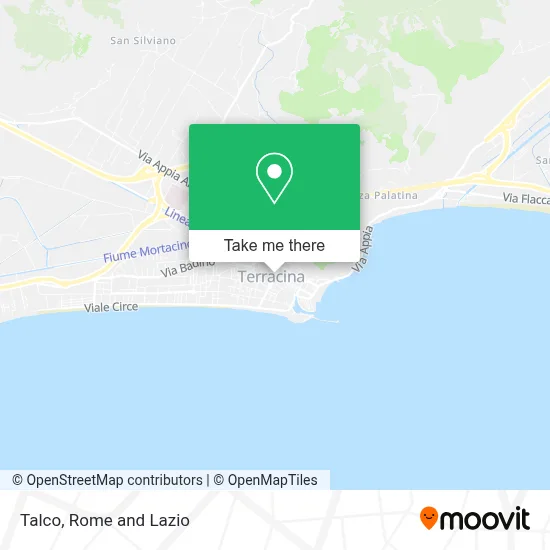 Talco map