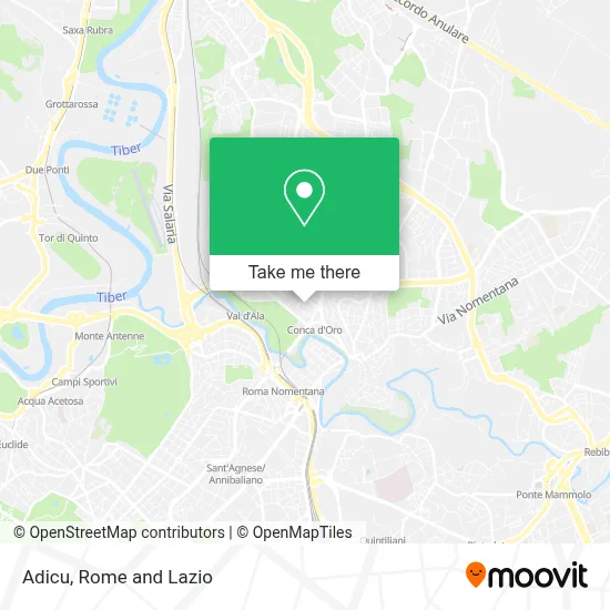 Adicu map