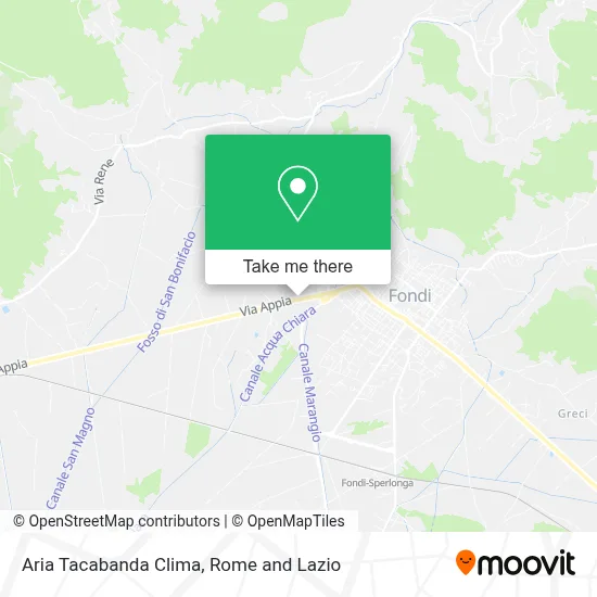 Aria Tacabanda Clima map
