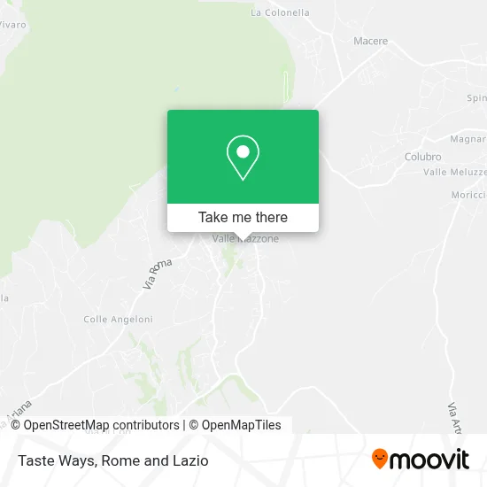 Taste Ways map