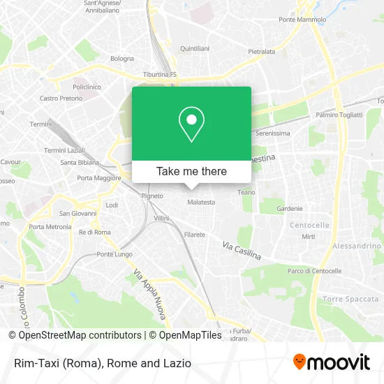 Rim-Taxi (Roma) map