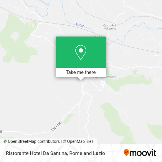 Ristorante Hotel Da Santina map