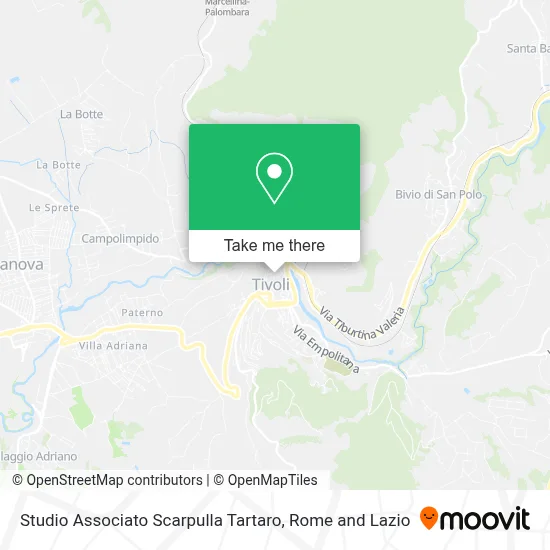 Studio Associato Scarpulla Tartaro map