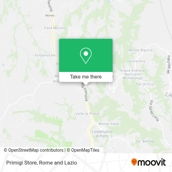 Primigi Store map