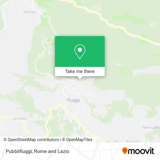 Pubblifiuggi map