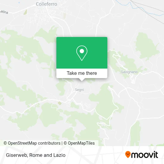 Giserweb map