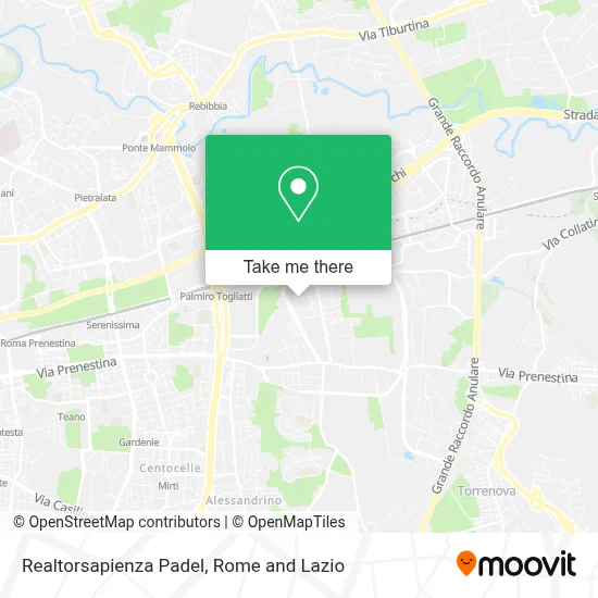 Realtorsapienza Padel map