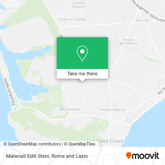 Materiali Edili Steni map