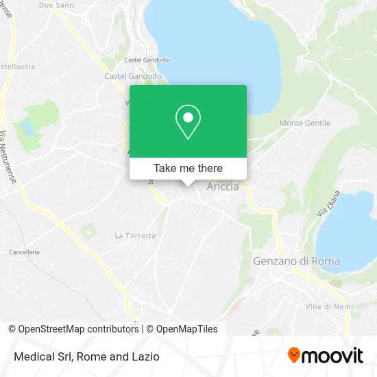 Medical Srl map