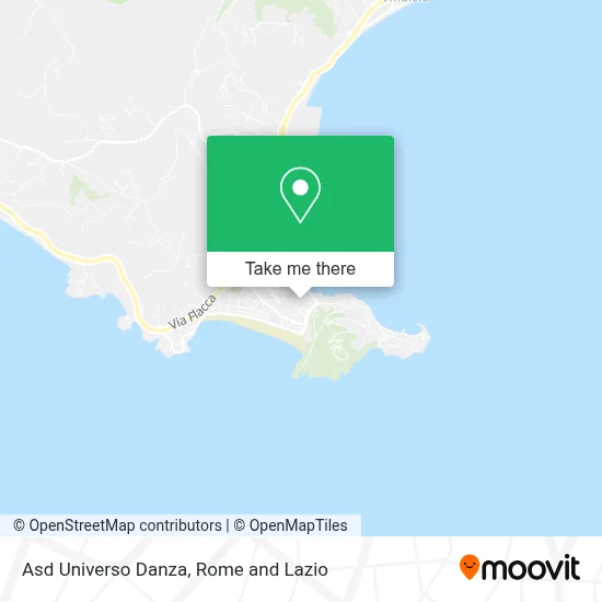 Asd Universo Danza map