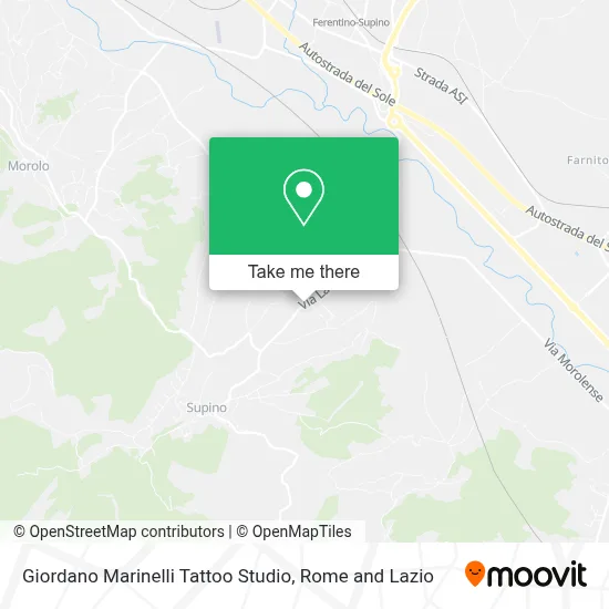 Giordano Marinelli Tattoo Studio map