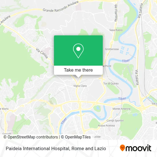 Paideia International Hospital map