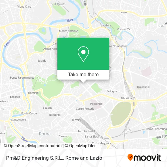 Pm&D Engineering S.R.L. map