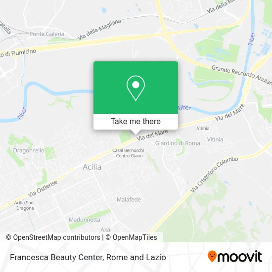 Francesca Beauty Center map