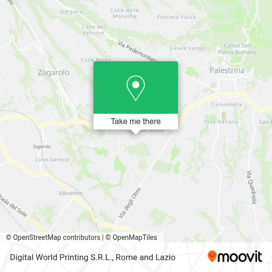 Digital World Printing S.R.L. map