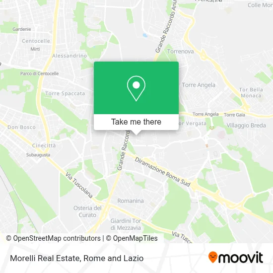 Morelli Real Estate map