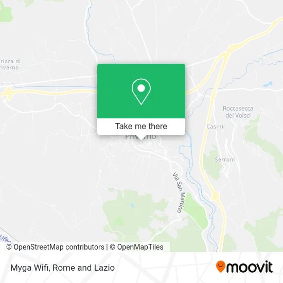 Myga Wifi map