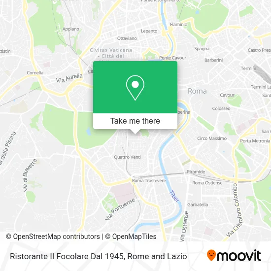 Ristorante Il Focolare Dal 1945 map