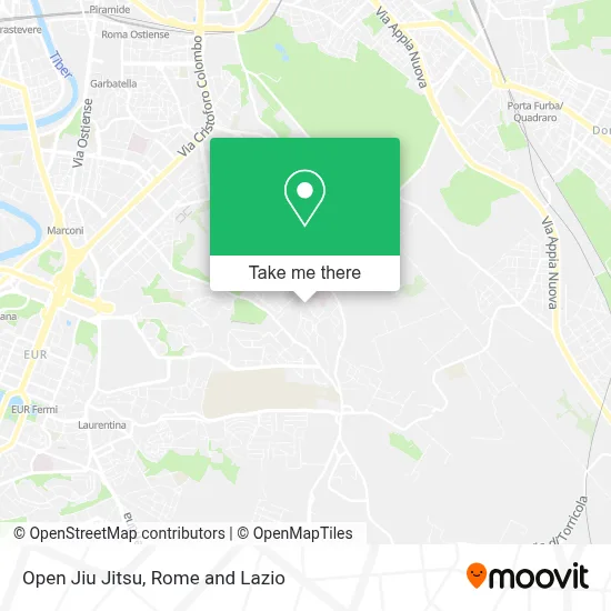Open Jiu Jitsu map