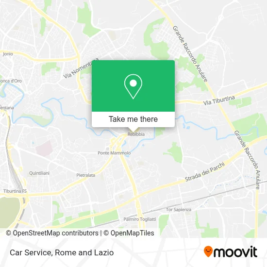 Car Service map