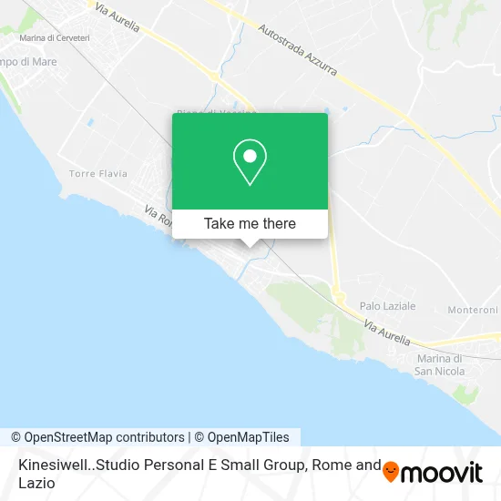 Kinesiwell..Studio Personal E Small Group map