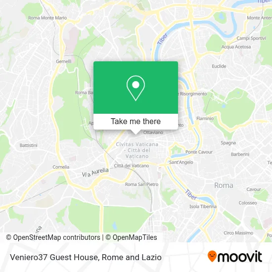 Veniero37 Guest House map