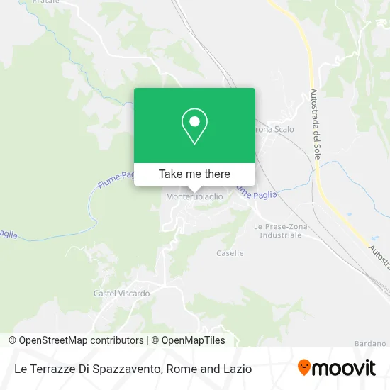 Le Terrazze Di Spazzavento map
