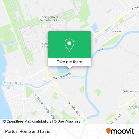 Portus map