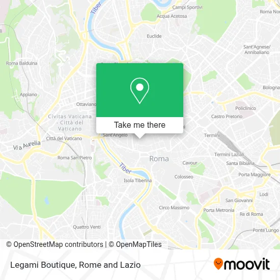 Legami Boutique map