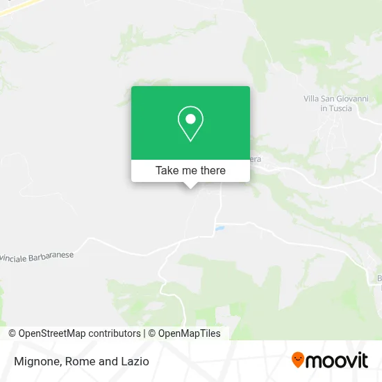 Mignone map