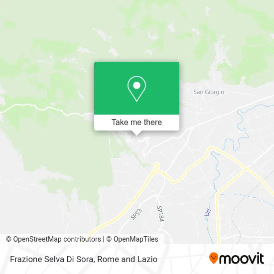 Frazione Selva Di Sora map