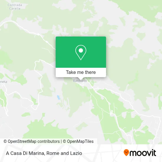 A Casa Di Marina map