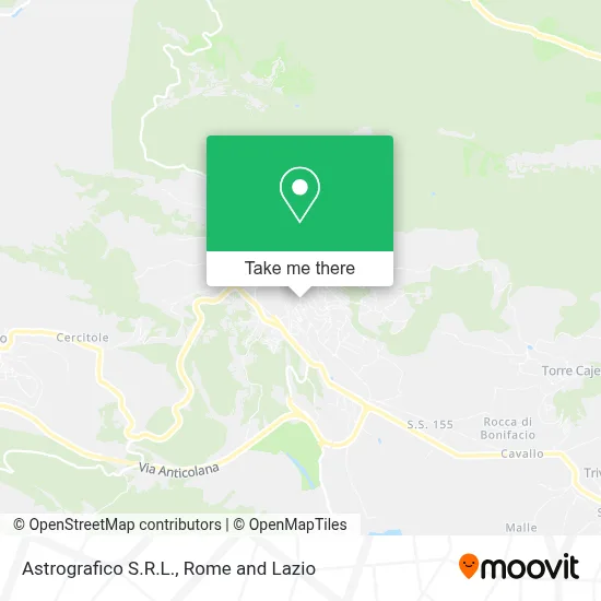 Astrografico S.R.L. map