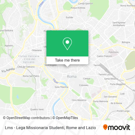 Lms - Lega Missionaria Studenti map