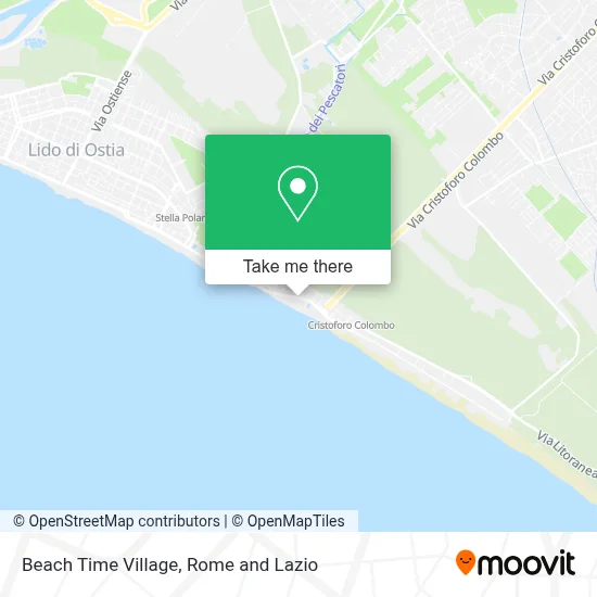 Beach Time Village map
