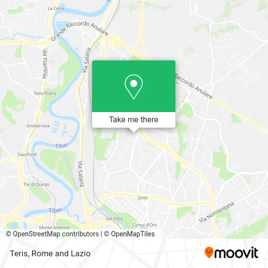 Teris map