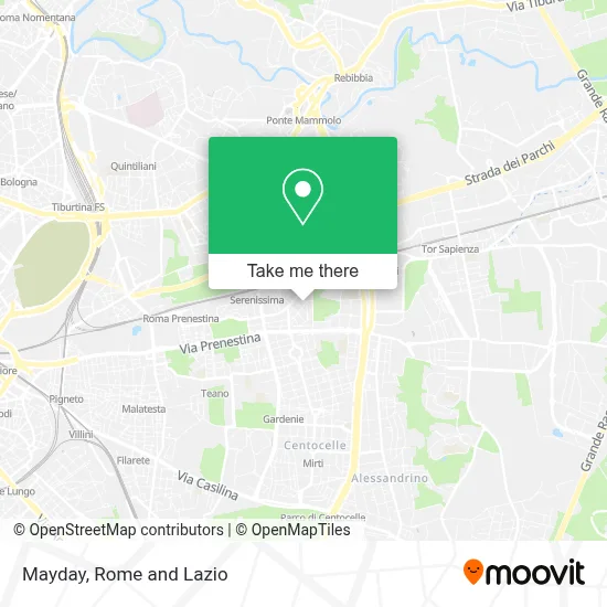 Mayday map