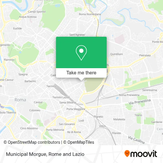 Municipal Morgue map