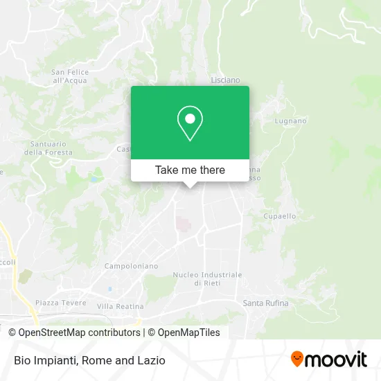 Bio Impianti map
