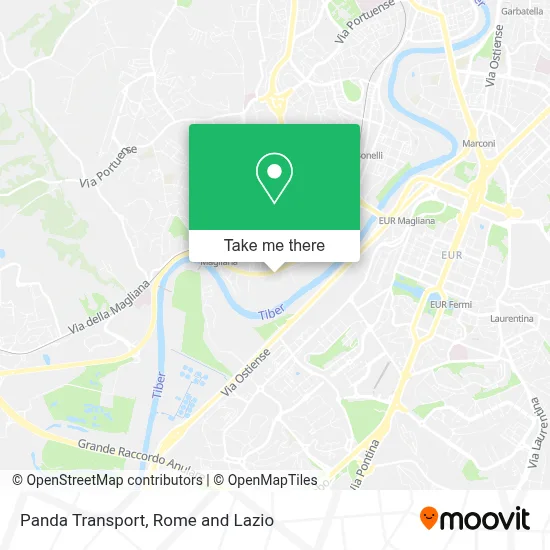 Panda Transport map