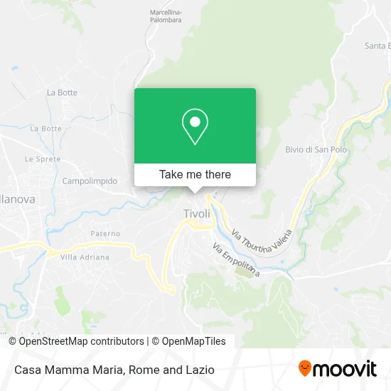 Casa Mamma Maria map