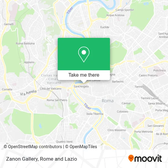 Zanon Gallery map