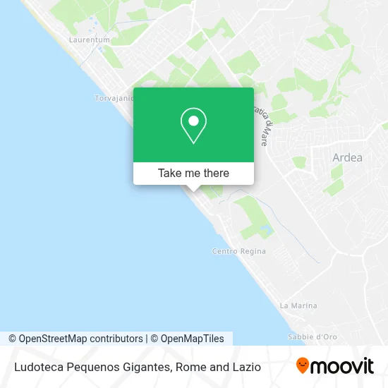 Ludoteca Pequenos Gigantes map