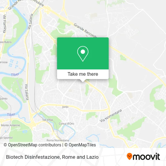 Biotech Disinfestazione map