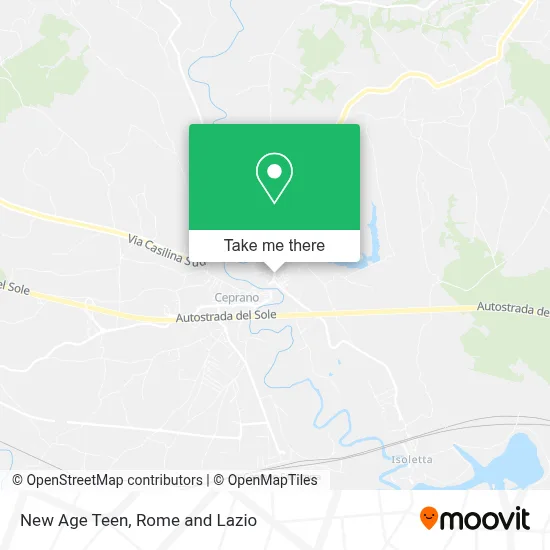New Age Teen map