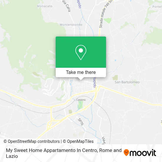 My Sweet Home Appartamento In Centro map