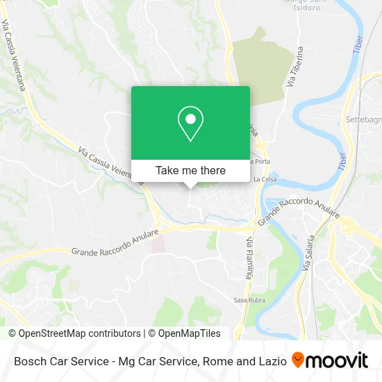 Bosch Car Service - Mg Car Service map