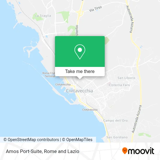 Amos Port-Suite map