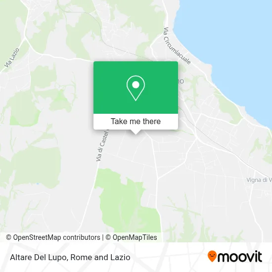 Altare Del Lupo map