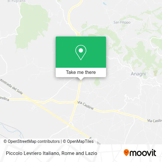 Piccolo Levriero Italiano map